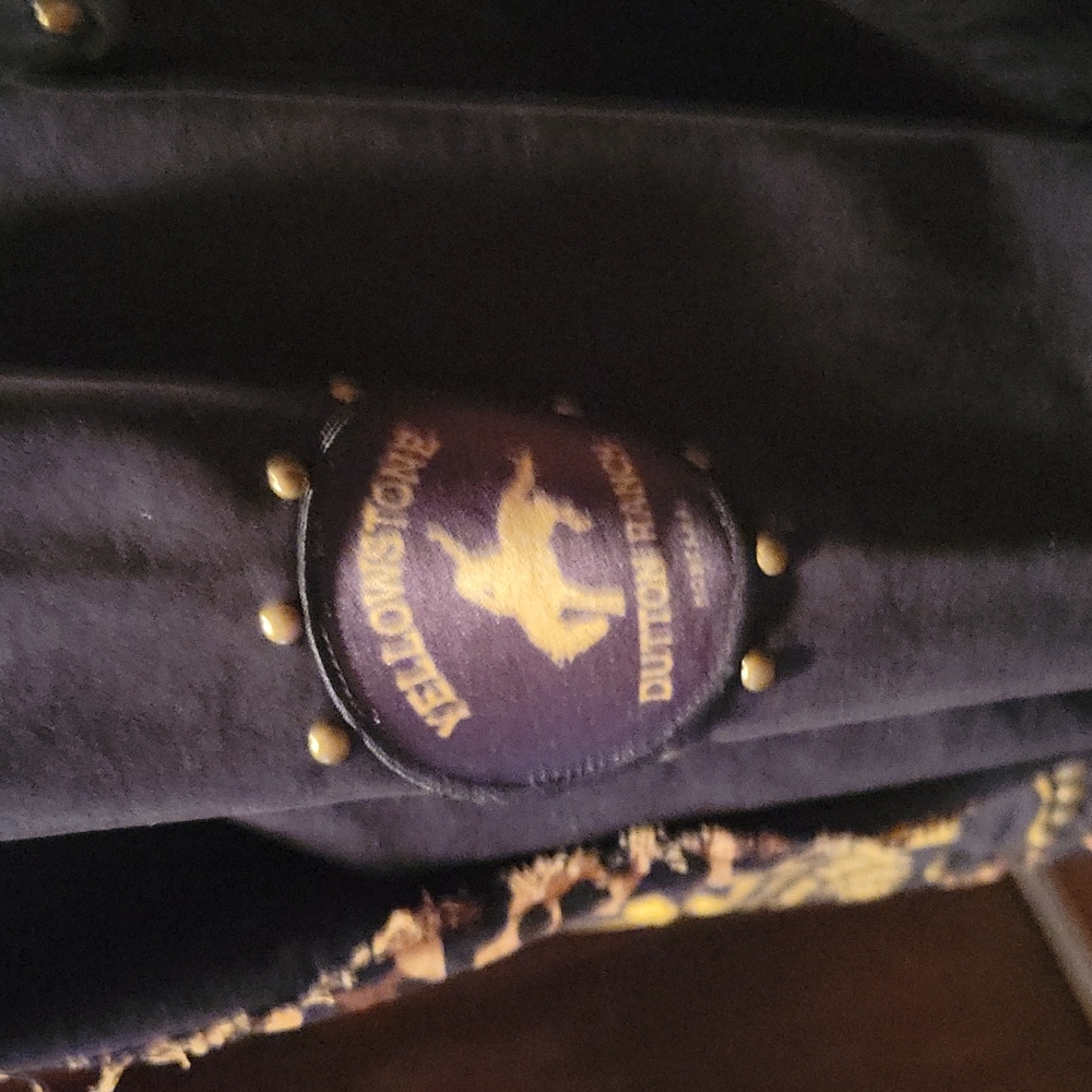 Black Jacket With Yellowstone Dutton Ranch Design - image 2